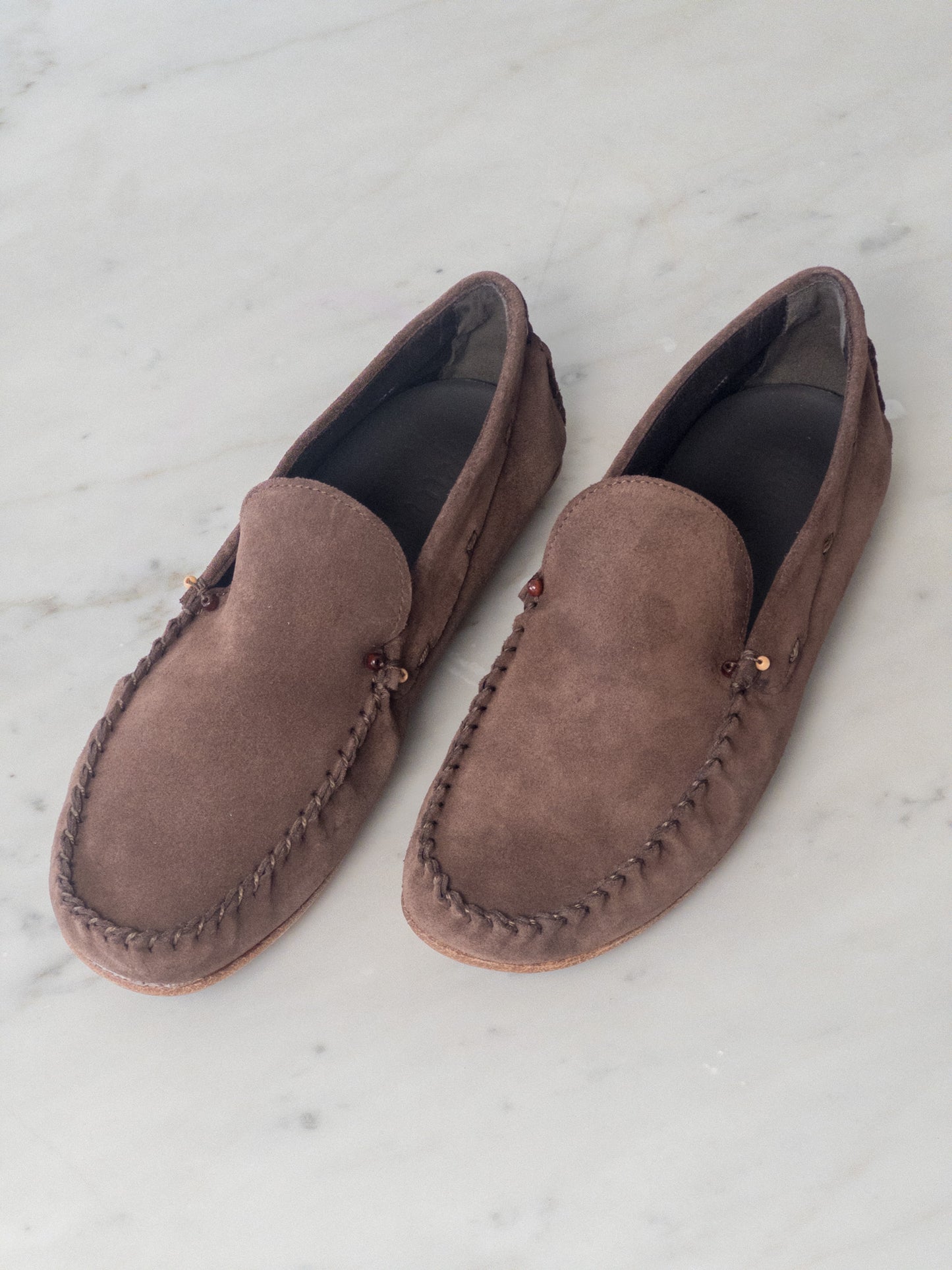 Suede Loafers