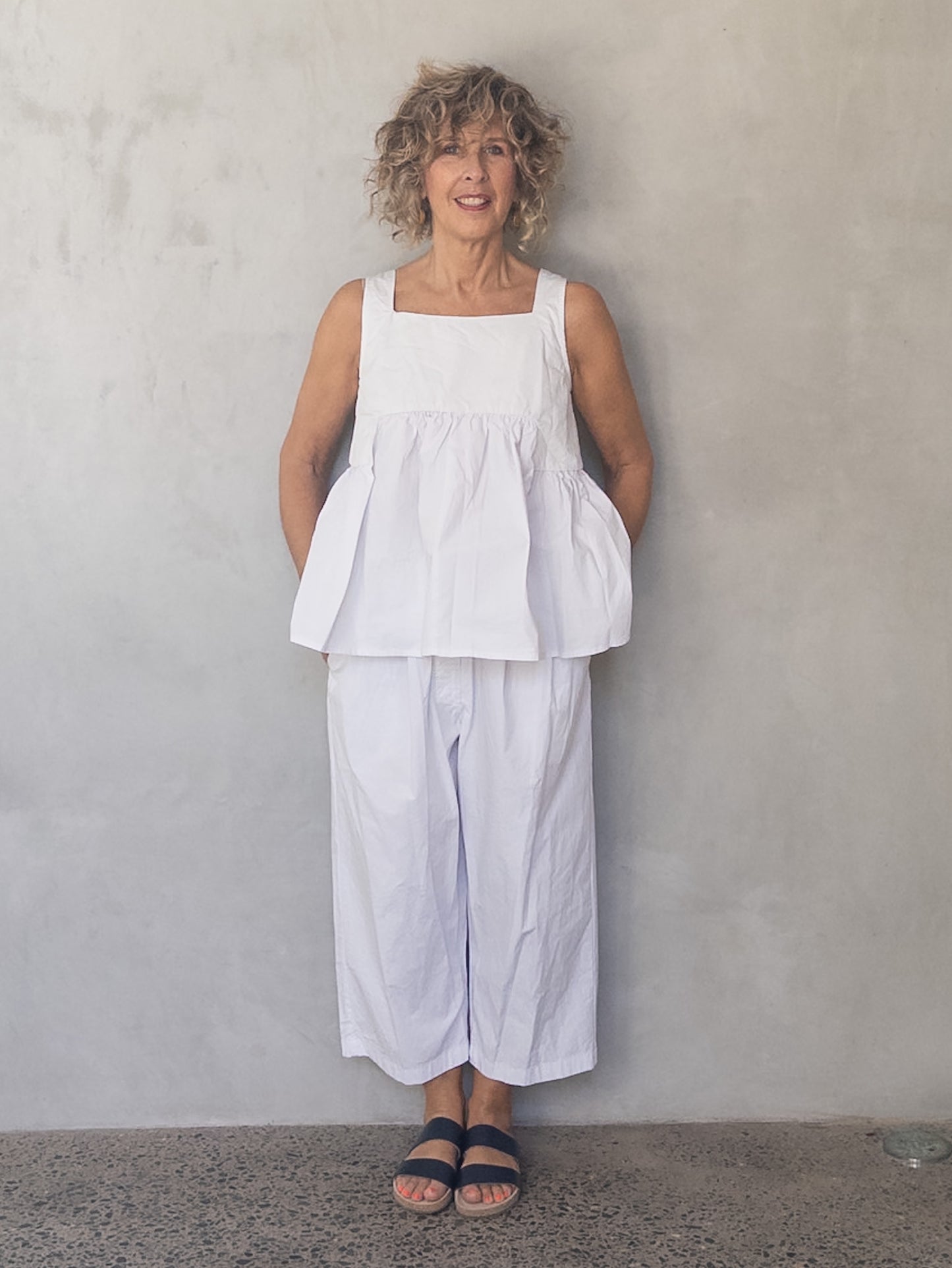 Andi Oversize Cotton Pant