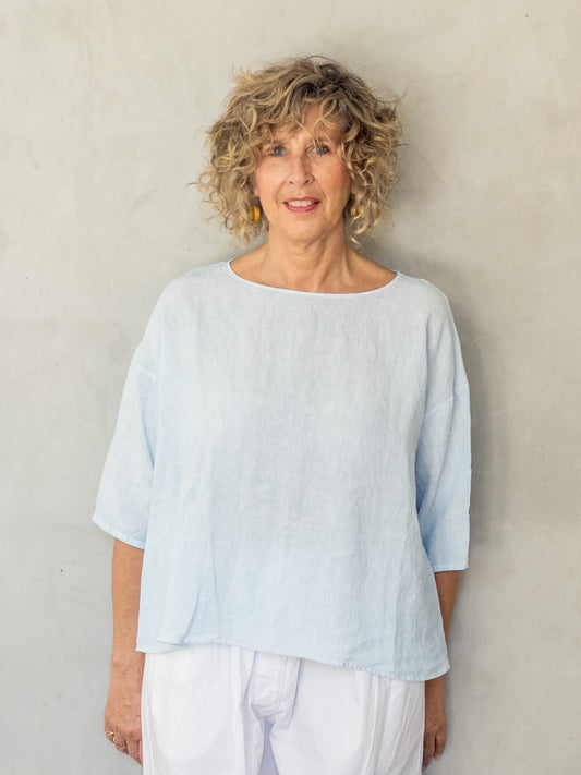 Num Oversize Linen Tee