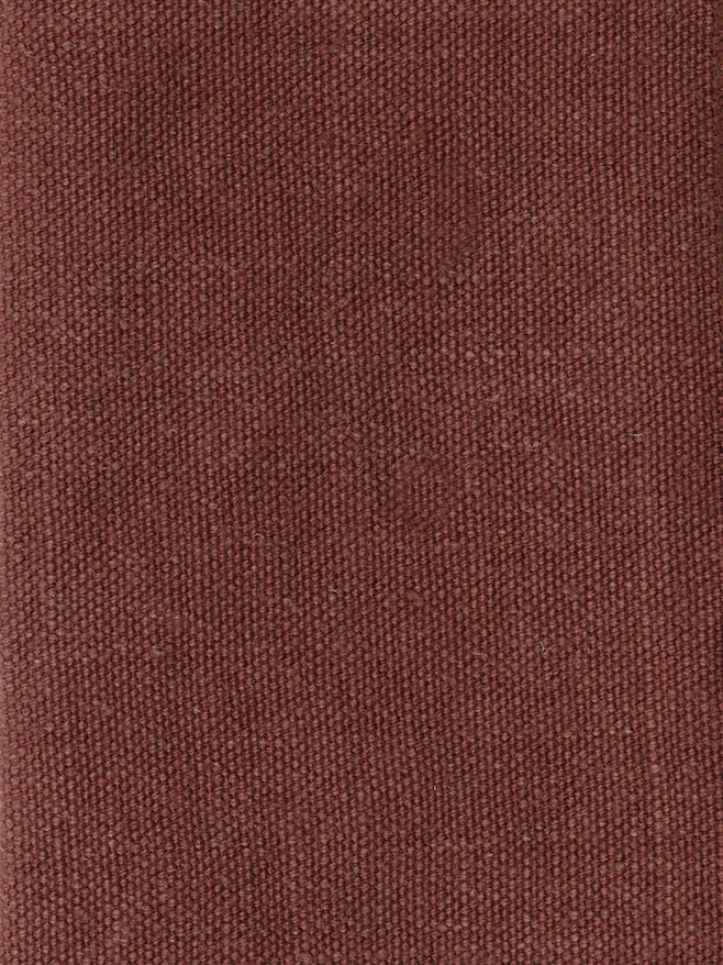 Foto de Dark red linen fabric cloth texture background, seamless